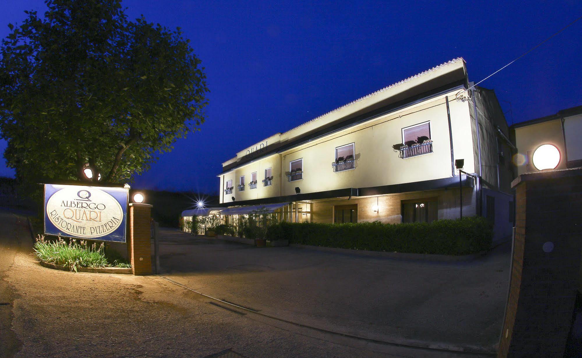Quari Hotel Restaurant & Pizza Cologna Veneta Exterior foto